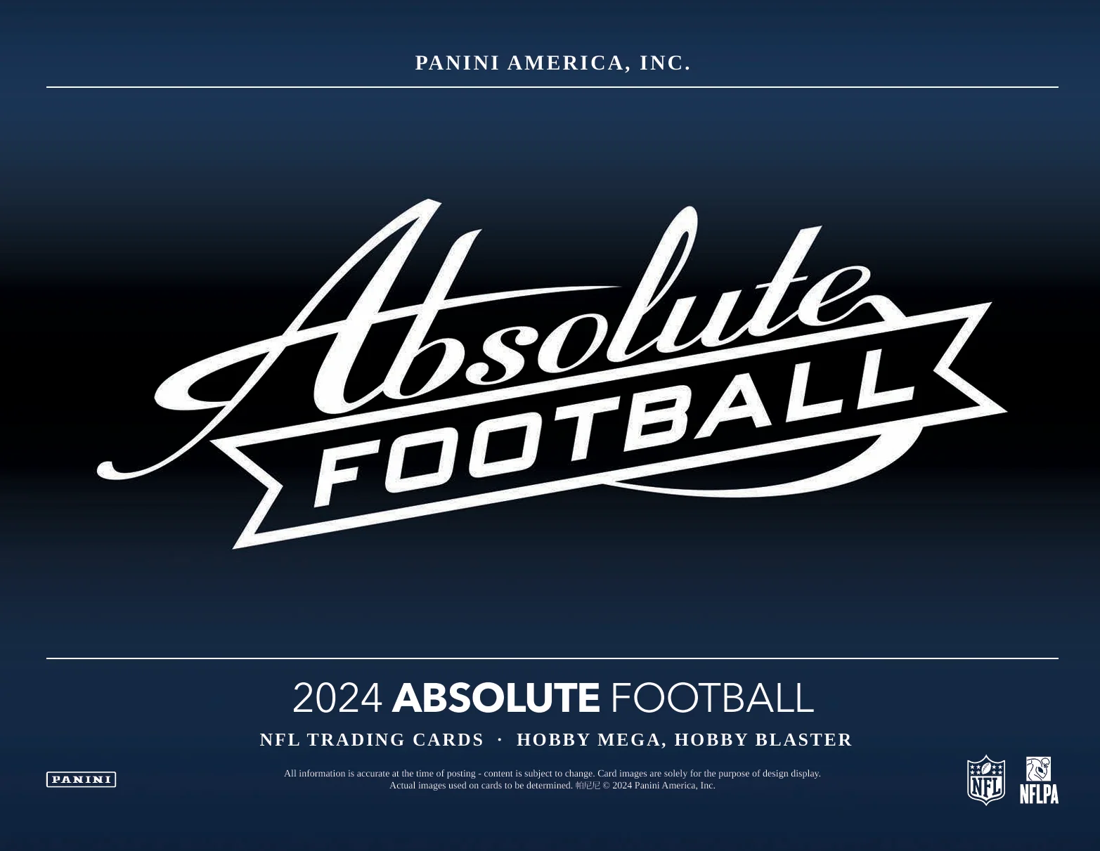 2024 Panini Absolute Football Hobby Mega Box - Image 2