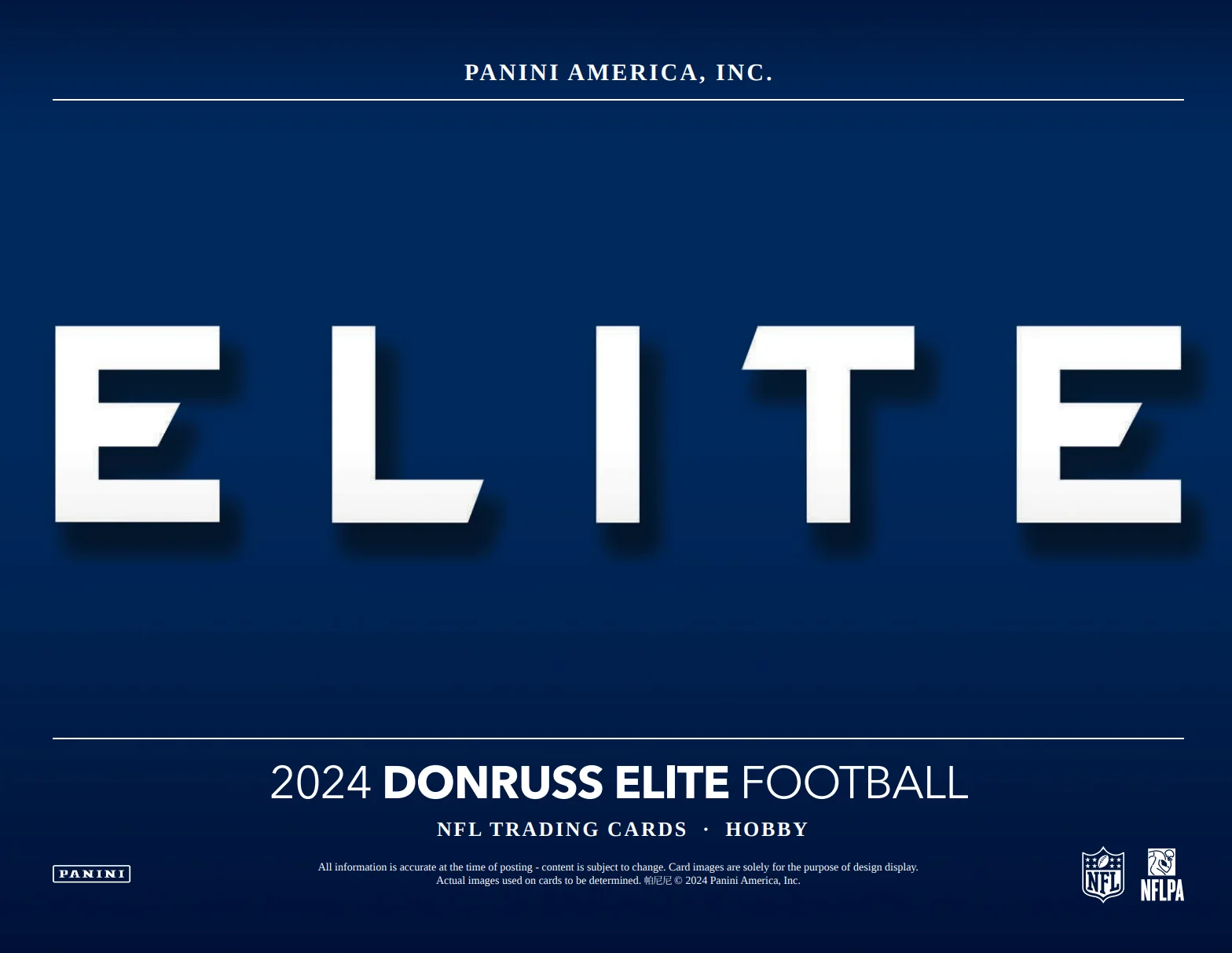 2024 Panini Donruss Elite Football Hobby Box - Image 2