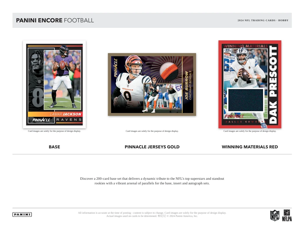 2024 Panini Encore Football Hobby Box - Image 3