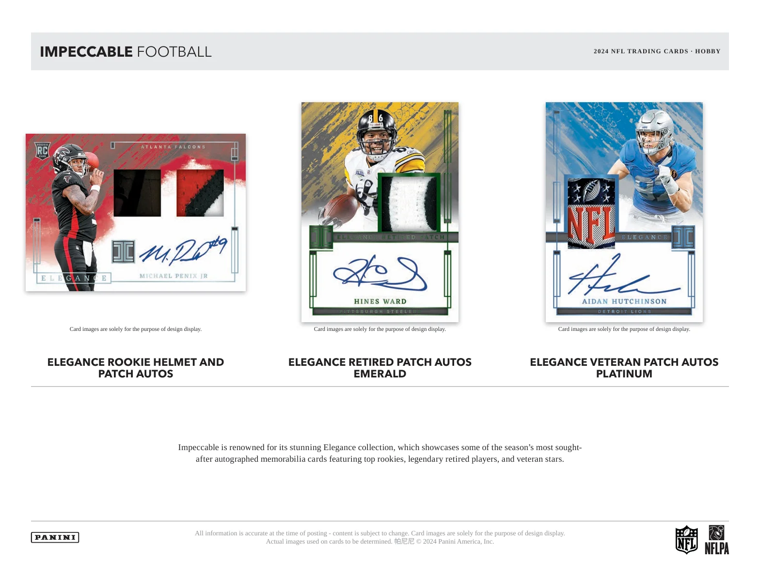 2024 Panini Impeccable Football Hobby Box - Image 5