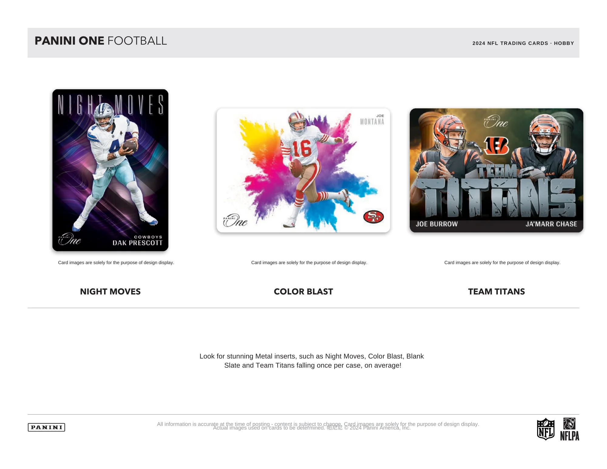 2024 Panini One Football Hobby Box - Image 5