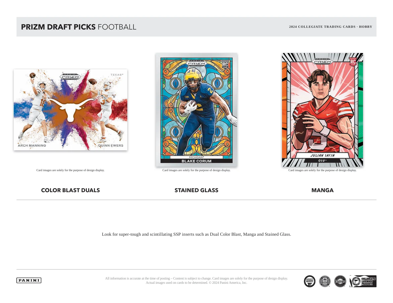 2024 Panini Prizm Draft Picks Collegiate Football Hobby Box - Image 5