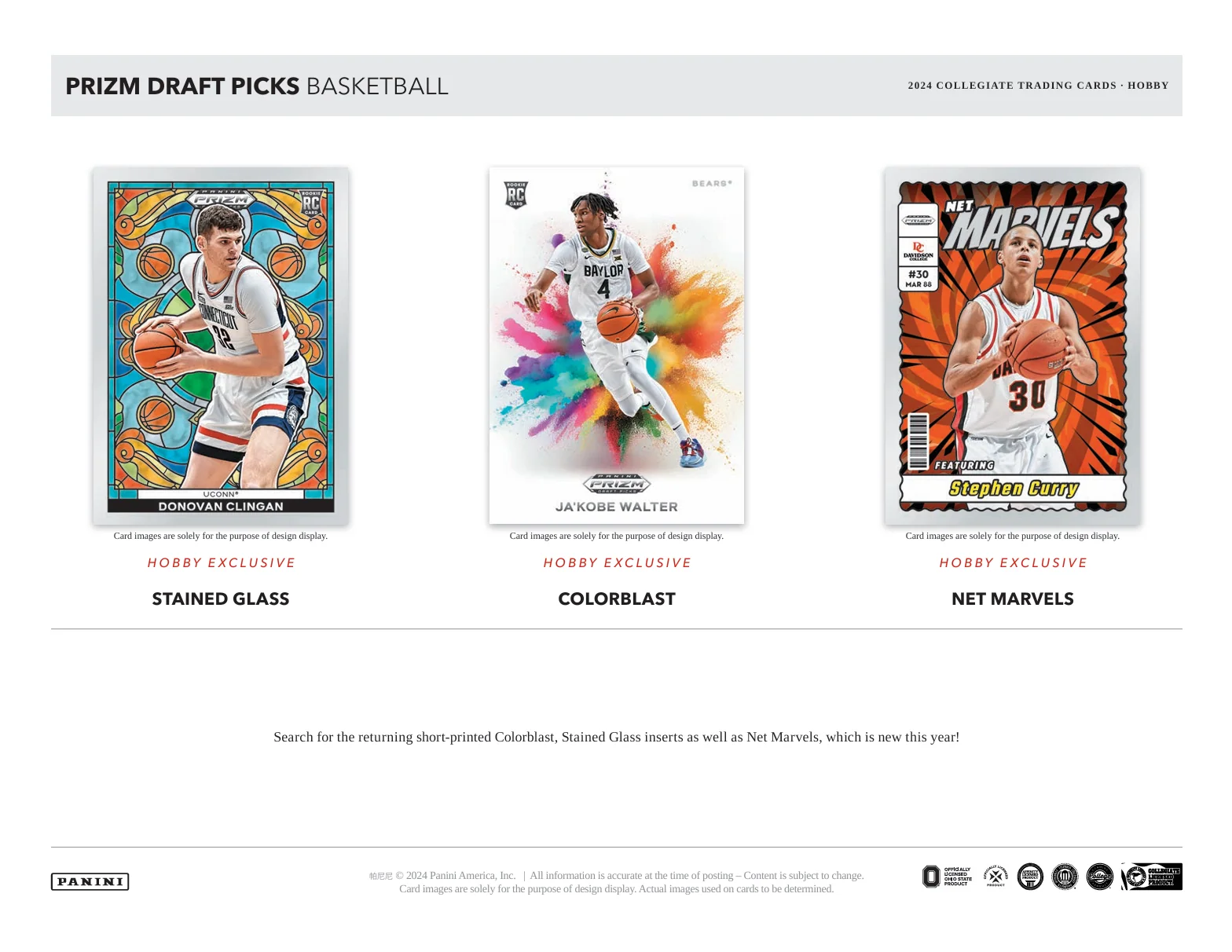 2024 Panini Prizm Draft Picks Collegiate Basketball Hobby Box - Image 4