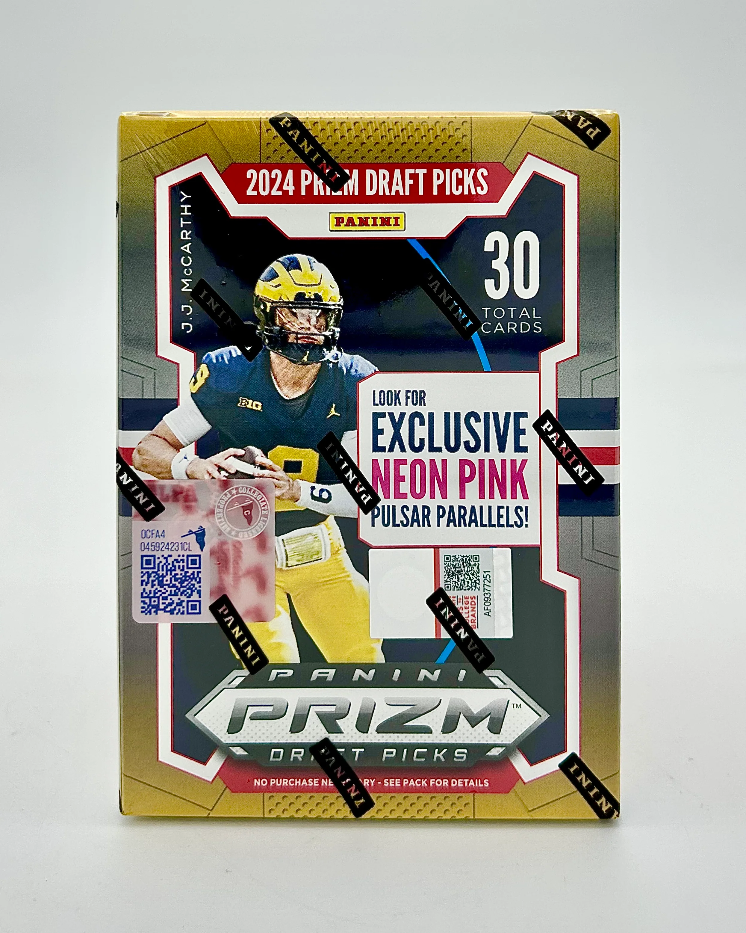 2024 Panini Prizm Draft Picks Collegiate Football Hobby Blaster Box