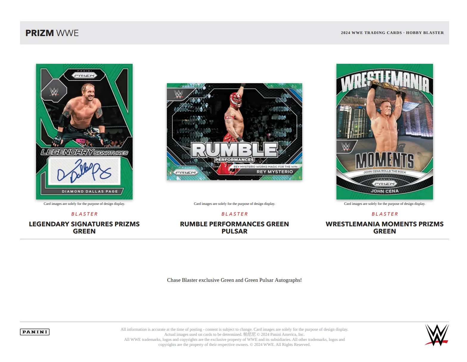 2024 Panini Prizm WWE Hobby Blaster Box - Image 4