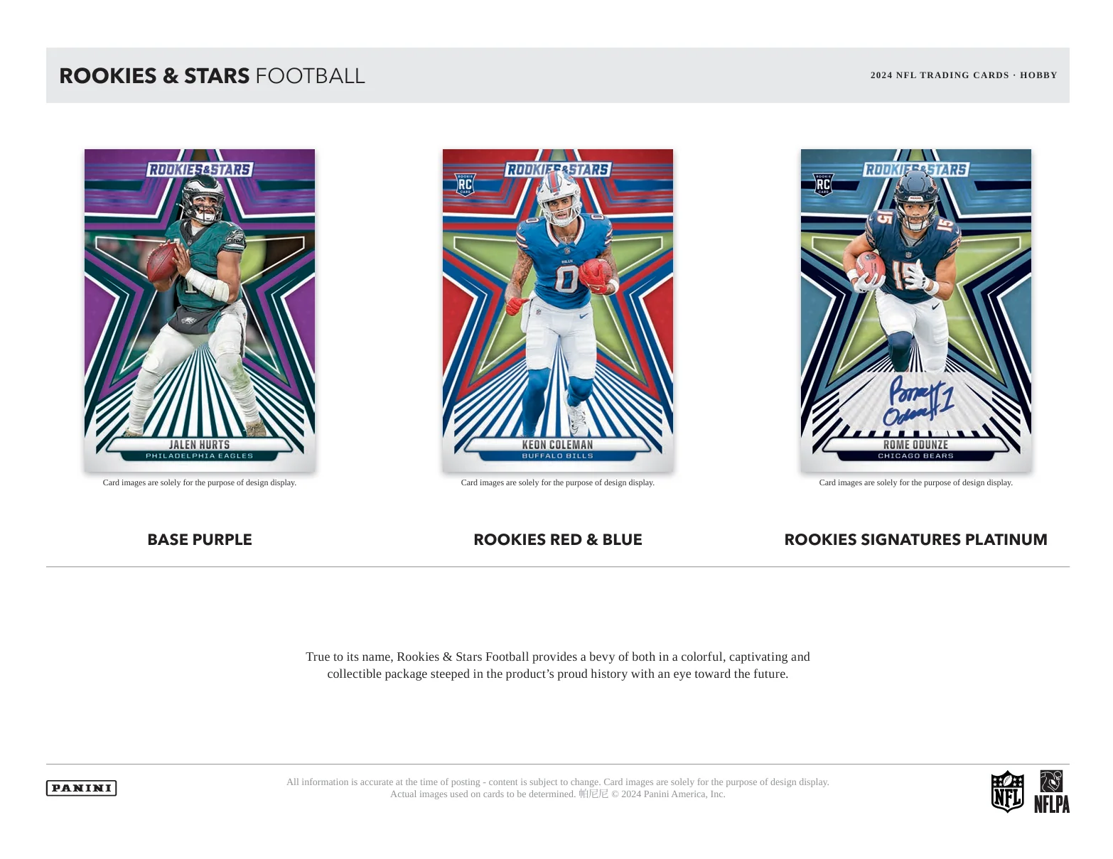 2024 Panini Rookies & Stars Football Hobby Box - Image 3