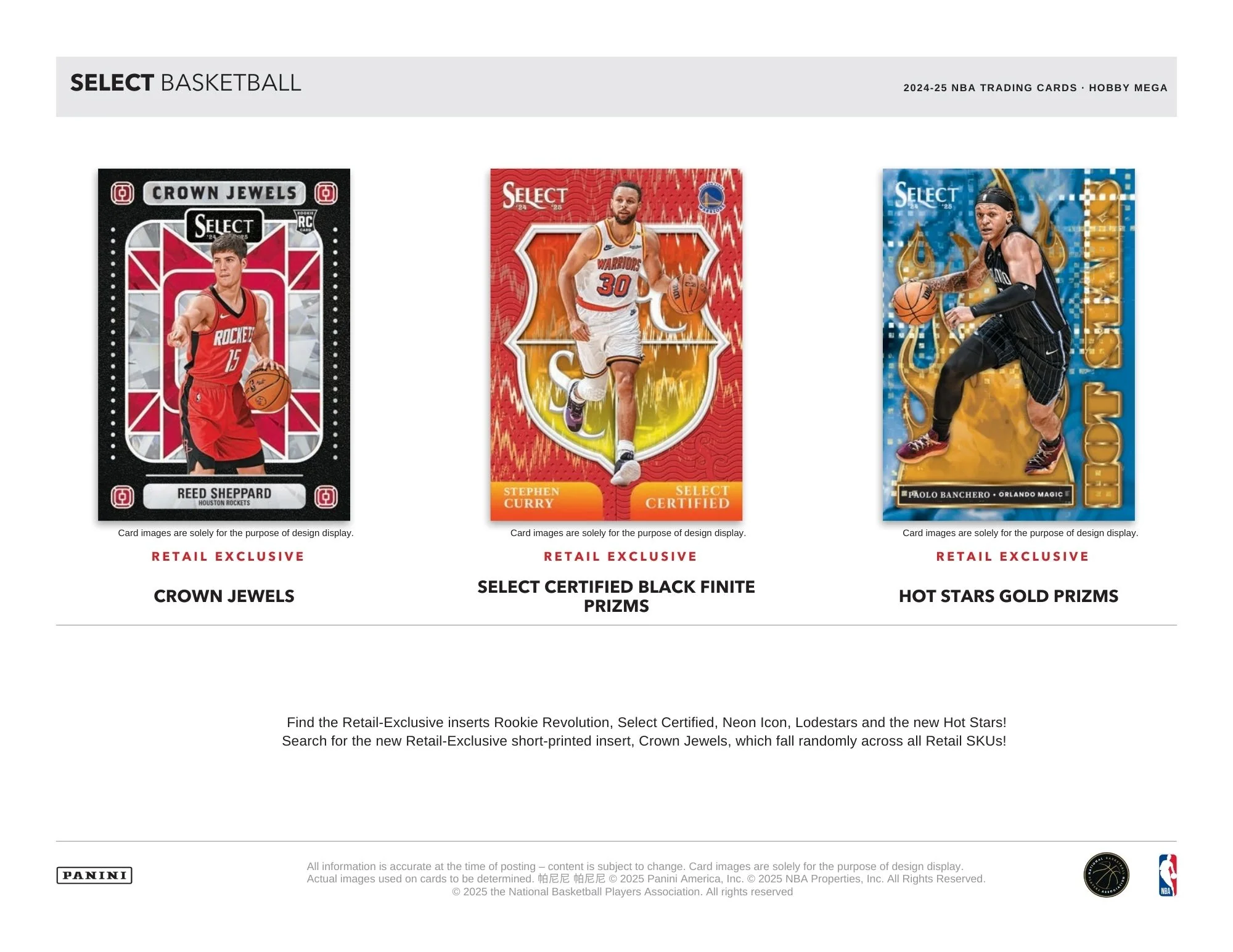2024-25 Panini Select Basketball Hobby Mega Box - Image 4