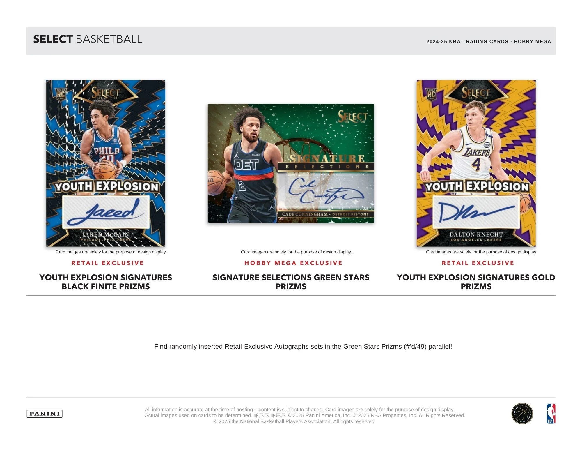 2024-25 Panini Select Basketball Hobby Mega Box - Image 5