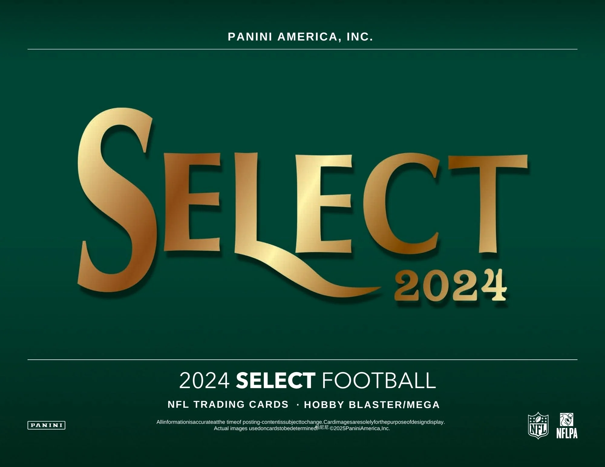 2024 Panini Select Football Hobby Mega Box - Image 2