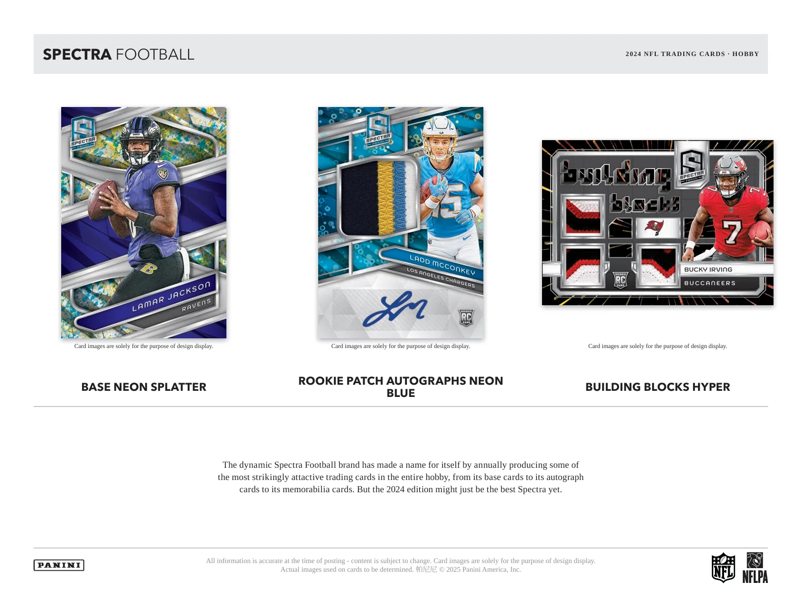 2024 Panini Spectra Football Hobby Box - Image 8