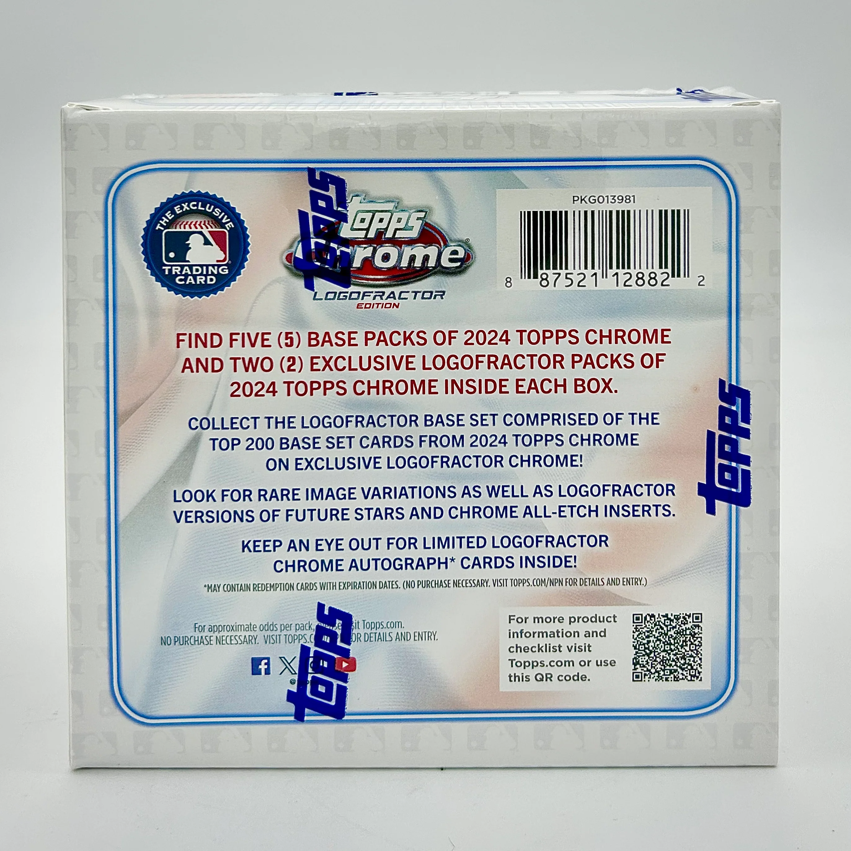 2024 Topps Chrome Baseball Logofractor Box - Image 5