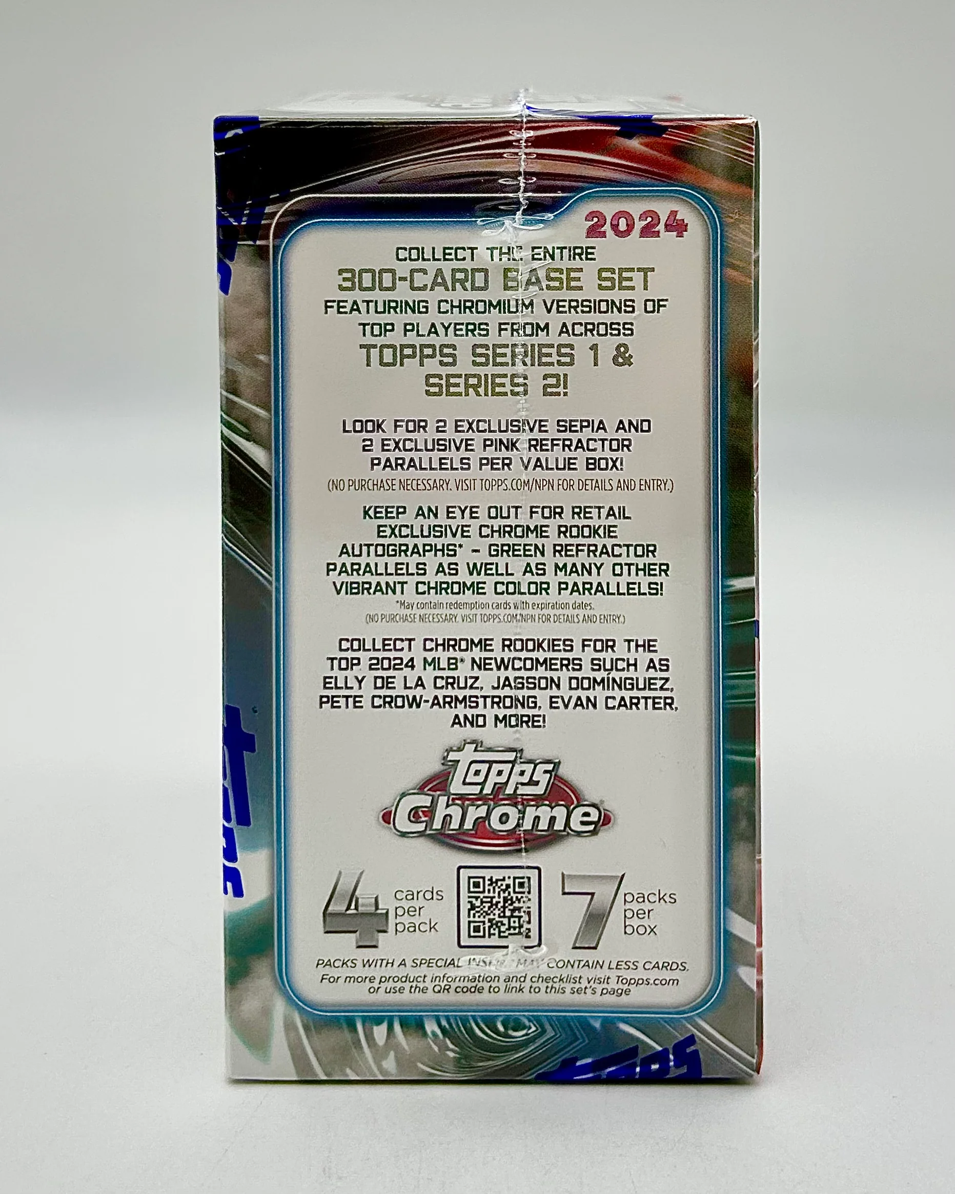 2024 Topps Chrome Baseball Value Box - Image 8
