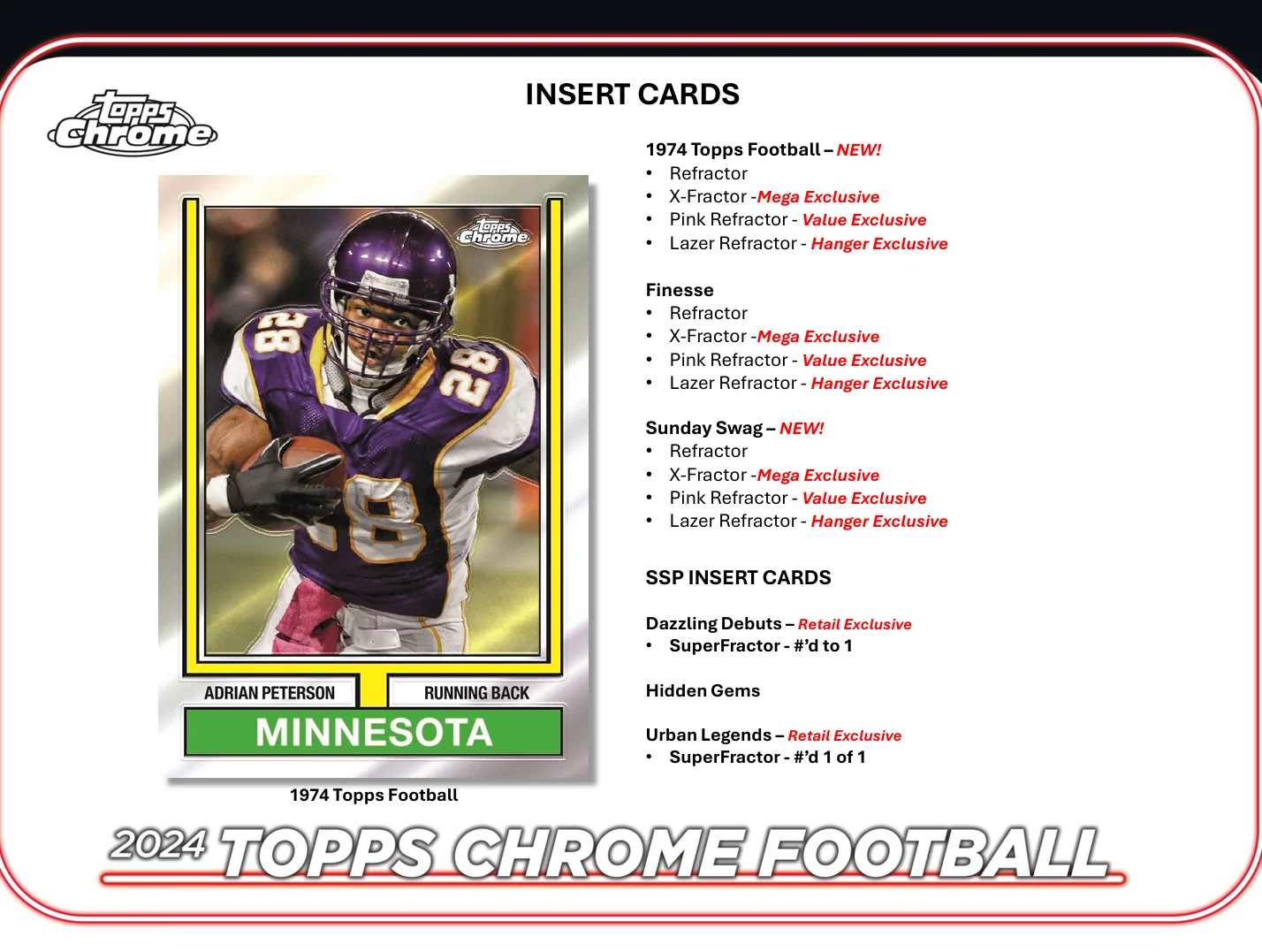 2024 Topps Chrome Football Value Box - Image 5