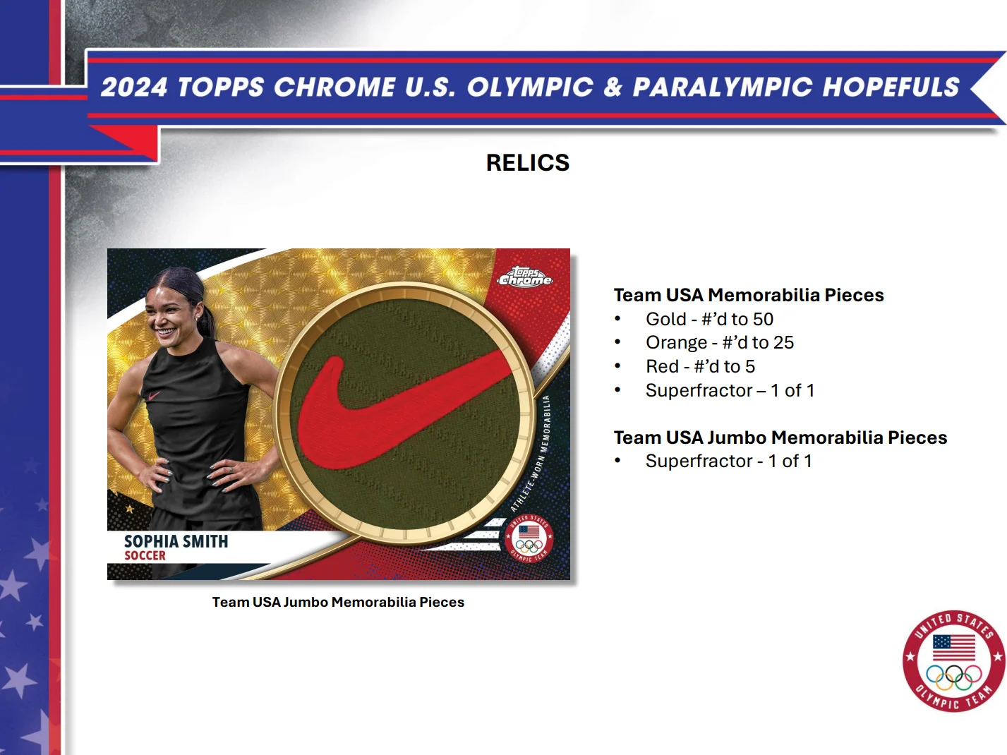 2024 Topps Chrome U.S. Olympic and Paralympic Hopefuls Hobby Box - Image 7