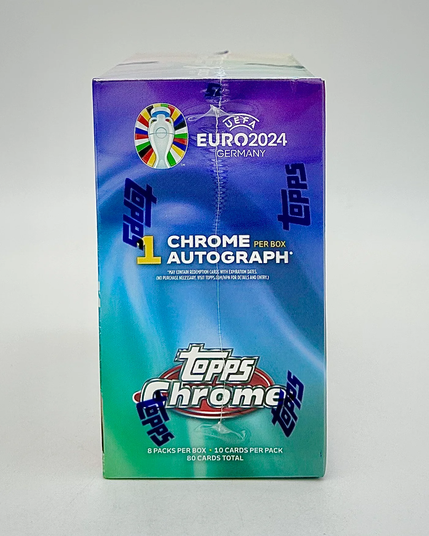 2023-24 Topps Chrome UEFA EURO Soccer Hobby Box - Image 9
