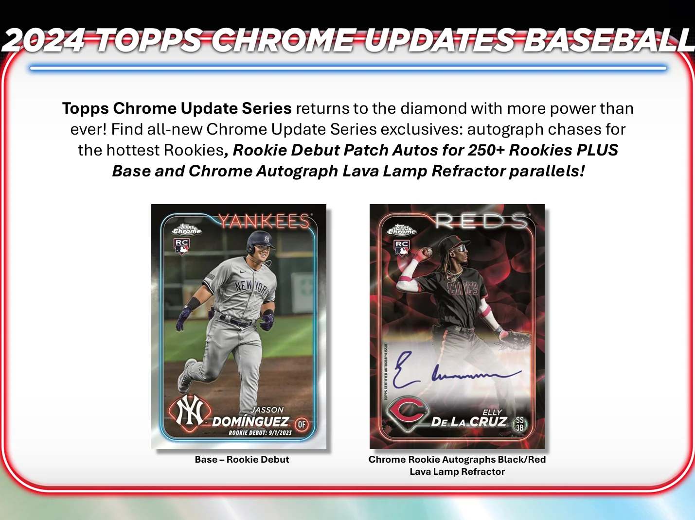 2024 Topps Chrome Update Baseball Hobby Box - Image 2