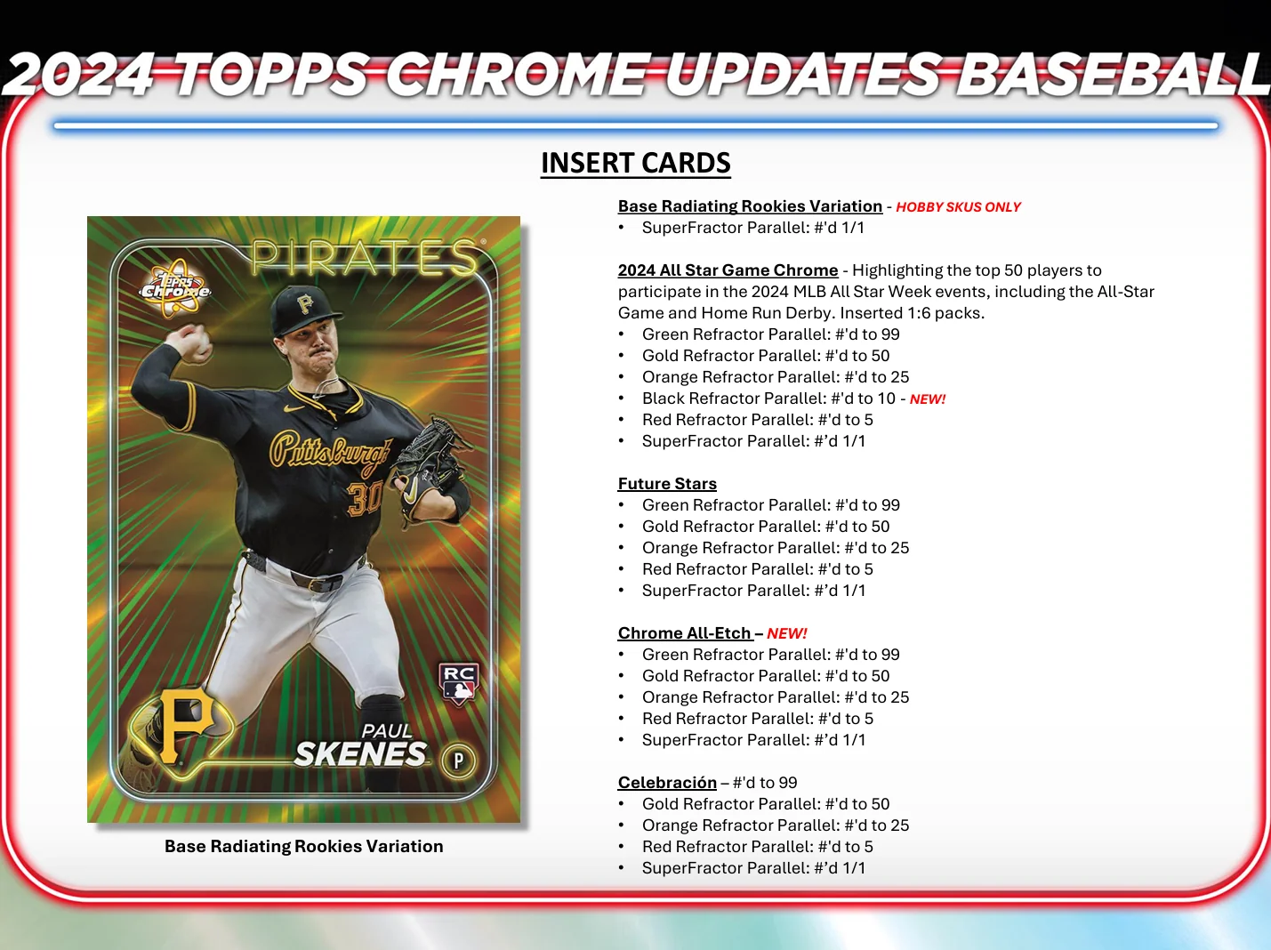 2024 Topps Chrome Update Baseball Hobby Box - Image 4