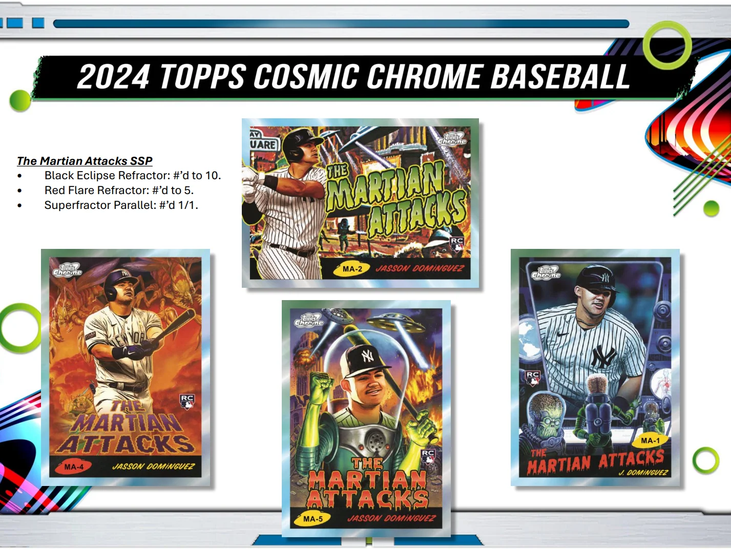 2024 Topps Cosmic Chrome Baseball Hobby Box - Image 6