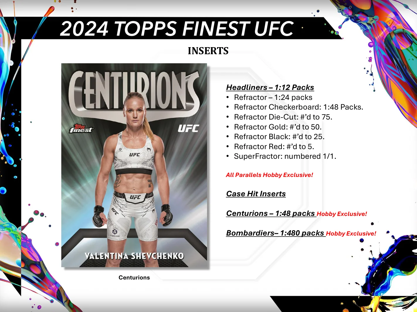 2024 Topps Finest UFC Hobby Box - Image 5