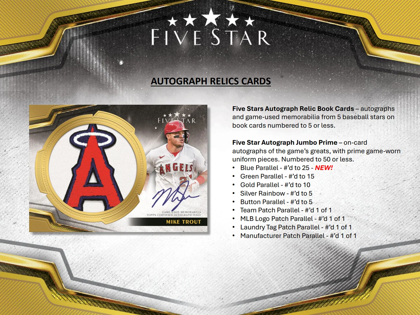 2024 Topps Five Star Baseball Hobby Box - Image 5