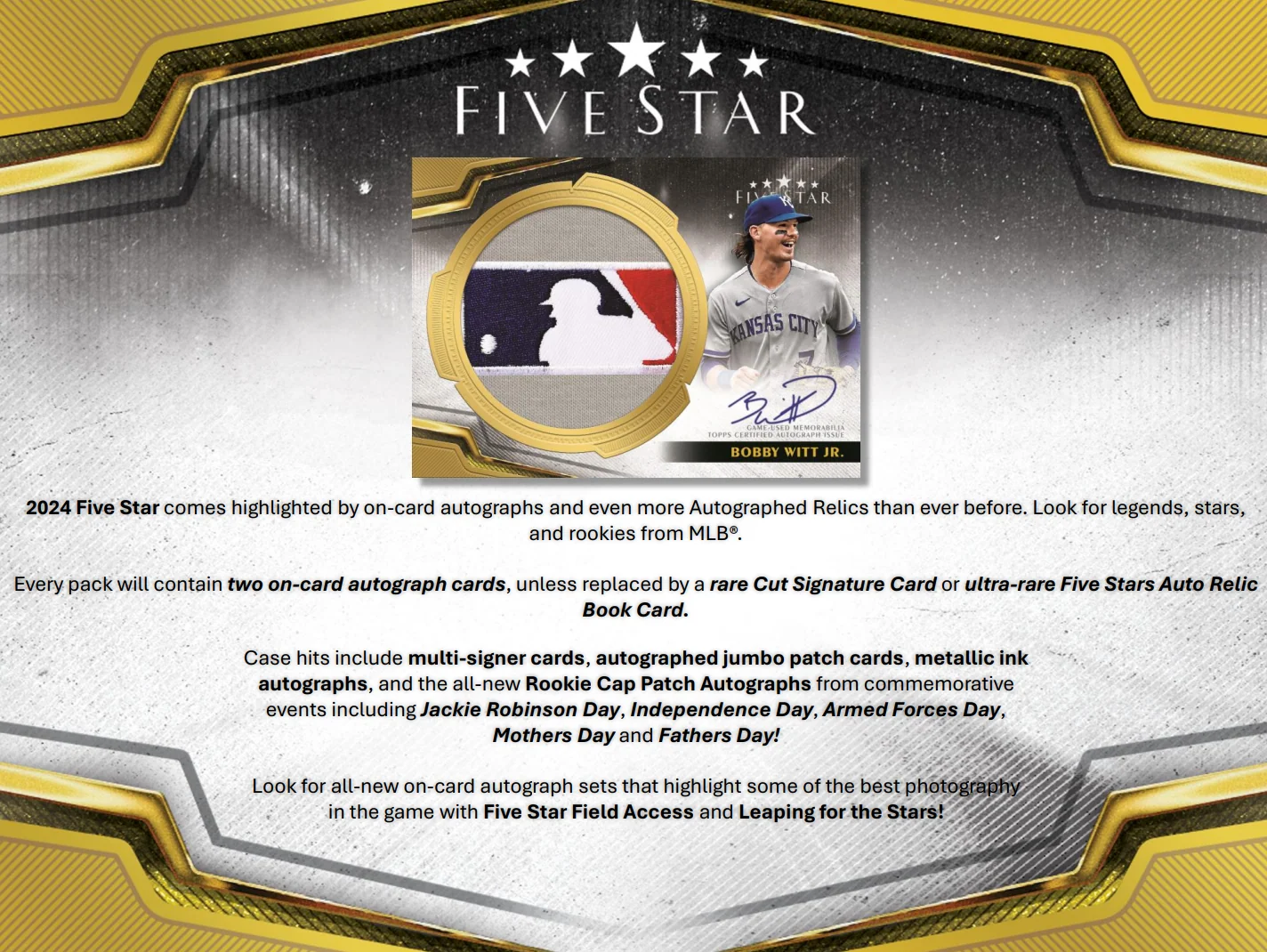 2024 Topps Five Star Baseball Hobby Box - Image 6