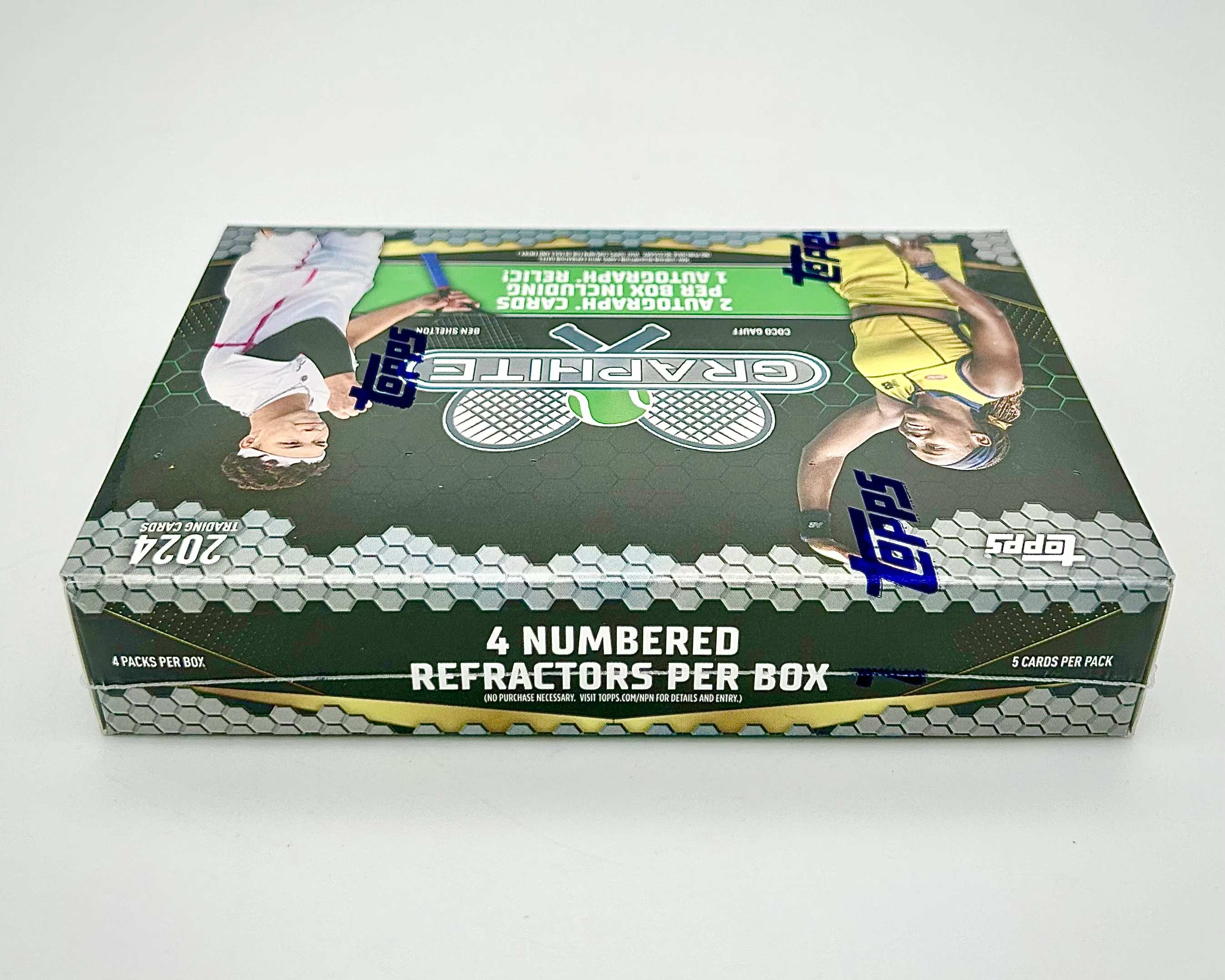 2024 Topps Graphite Tennis Hobby Box - Image 11