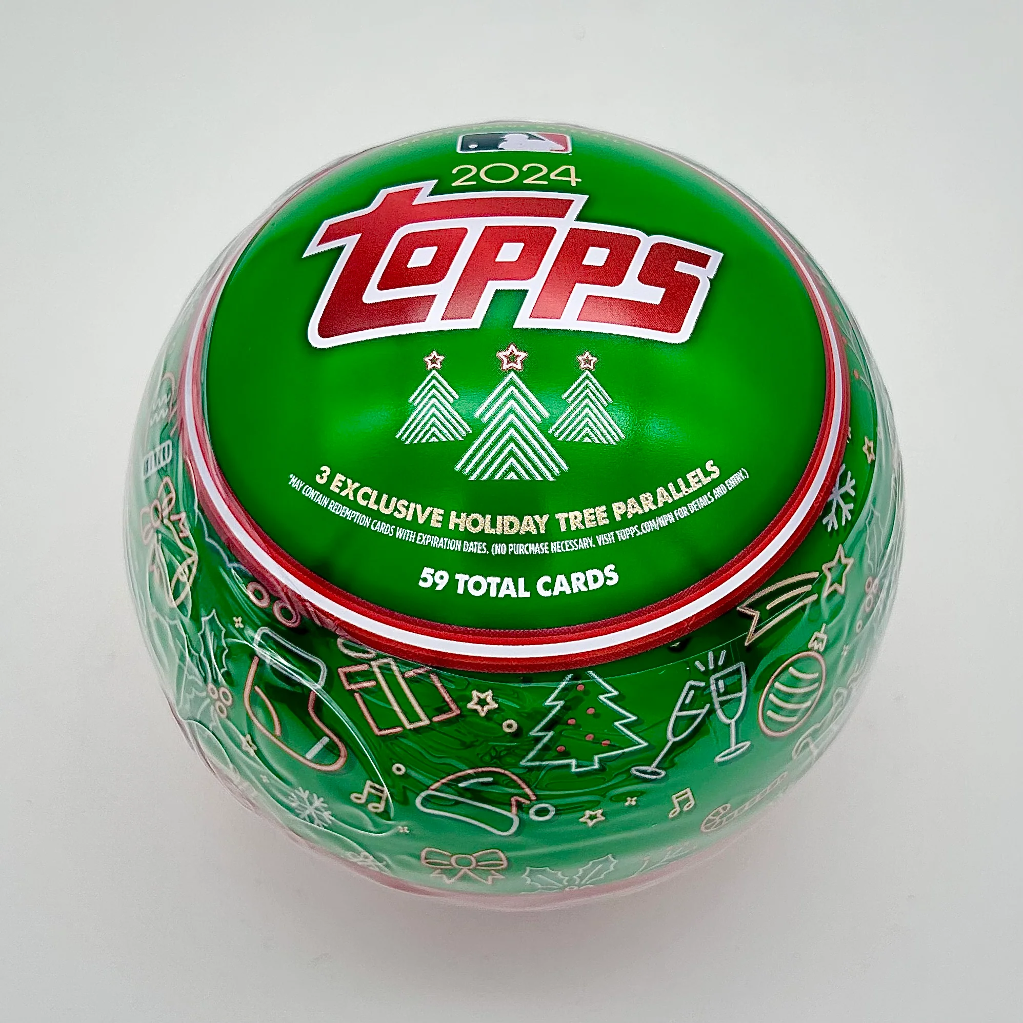 2024 Topps Holiday Baseball Tin - Image 6