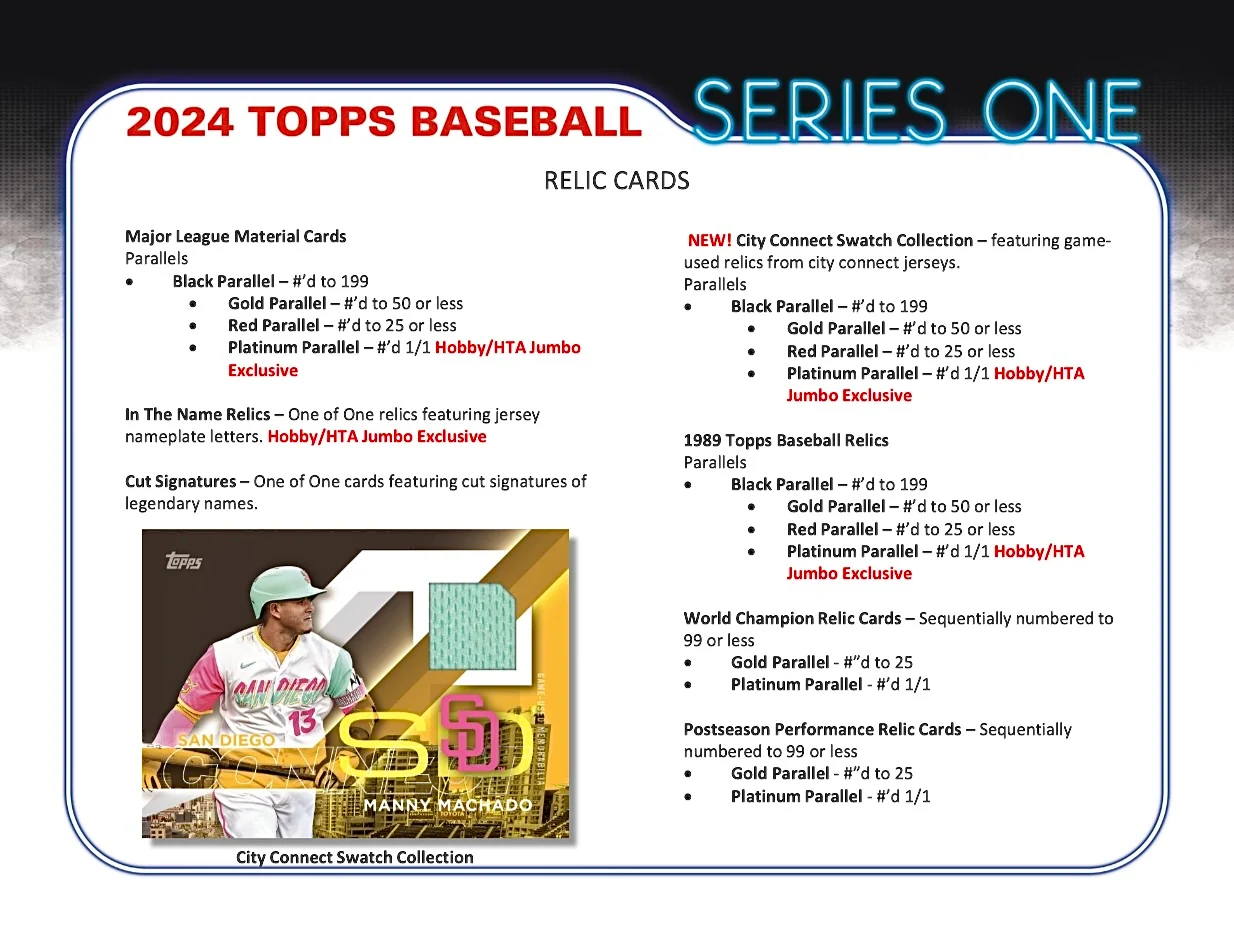 2024 Topps Series 1 Baseball Hobby Box - Image 10