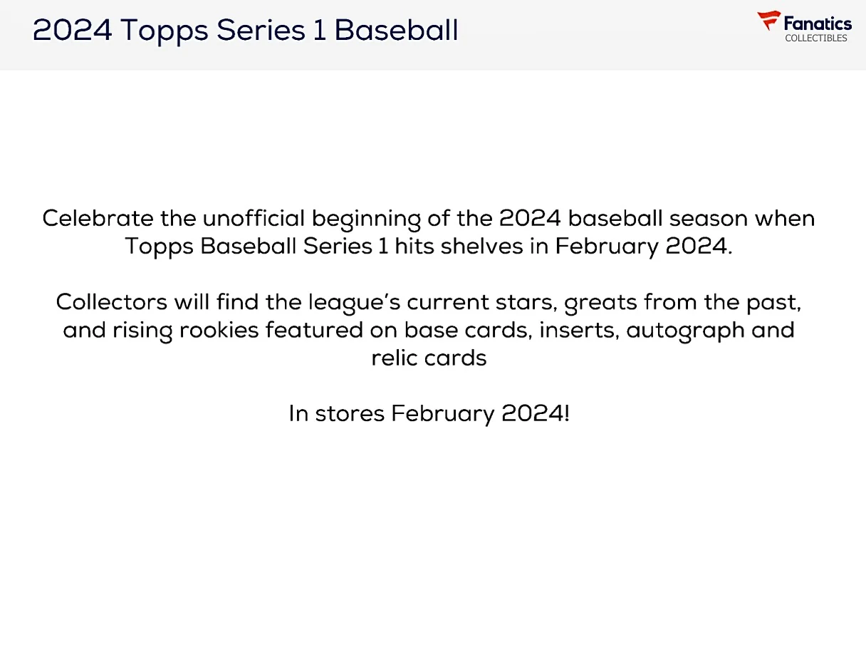 2024 Topps Series 1 Baseball Value Box - Image 3