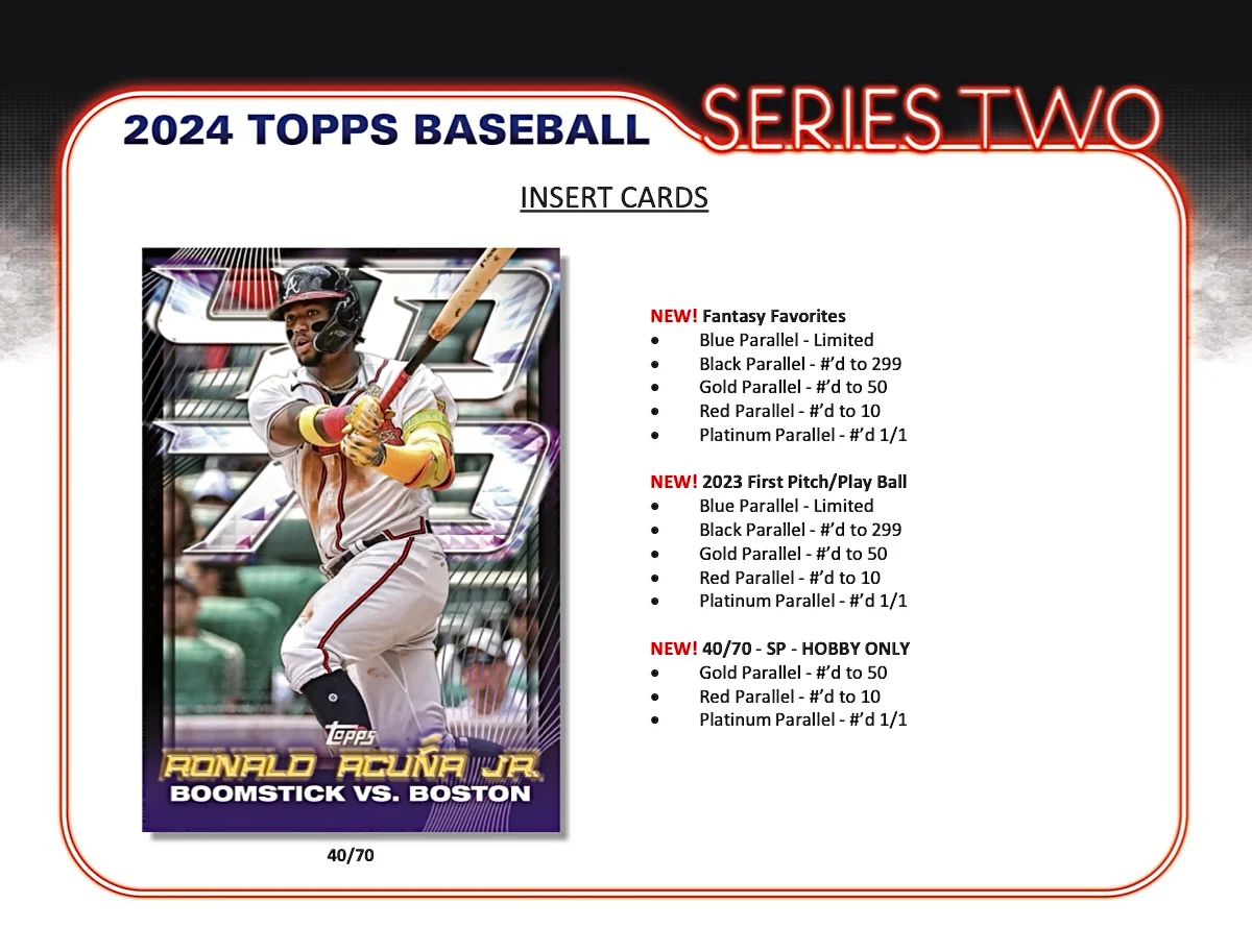 2024 Topps Series 2 Baseball Hobby Box - Image 6