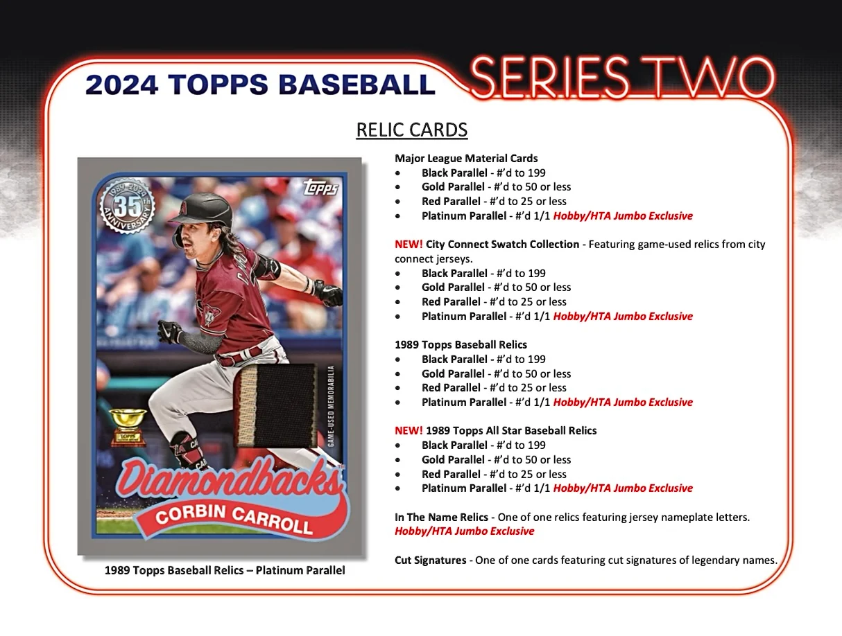 2024 Topps Series 2 Baseball Jumbo Box - Image 12