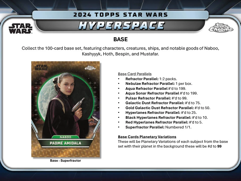 2024 Topps Star Wars Hyperspace Hobby Box - Image 3