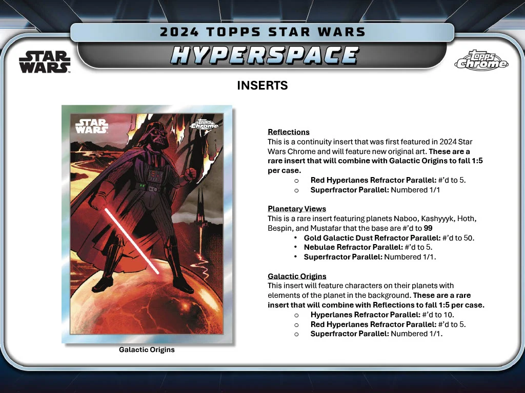 2024 Topps Star Wars Hyperspace Hobby Box - Image 5