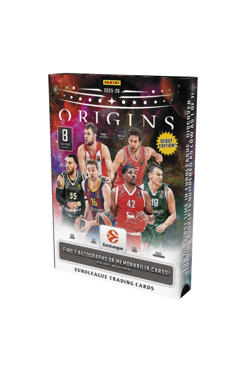 2025-26 Panini Euroleague Origins Basketball Hobby Box
