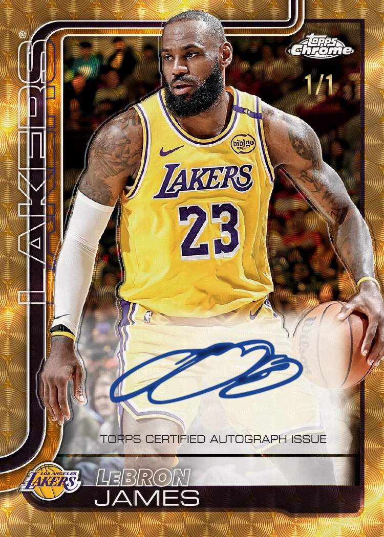 2025-26 Topps Chrome Basketball Hobby Box - Image 8