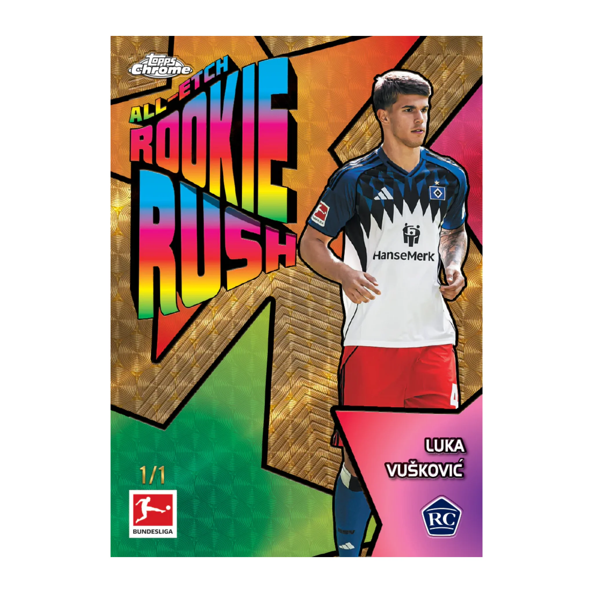 2025-26 Topps Chrome Bundesliga Soccer Hobby Box - Image 3
