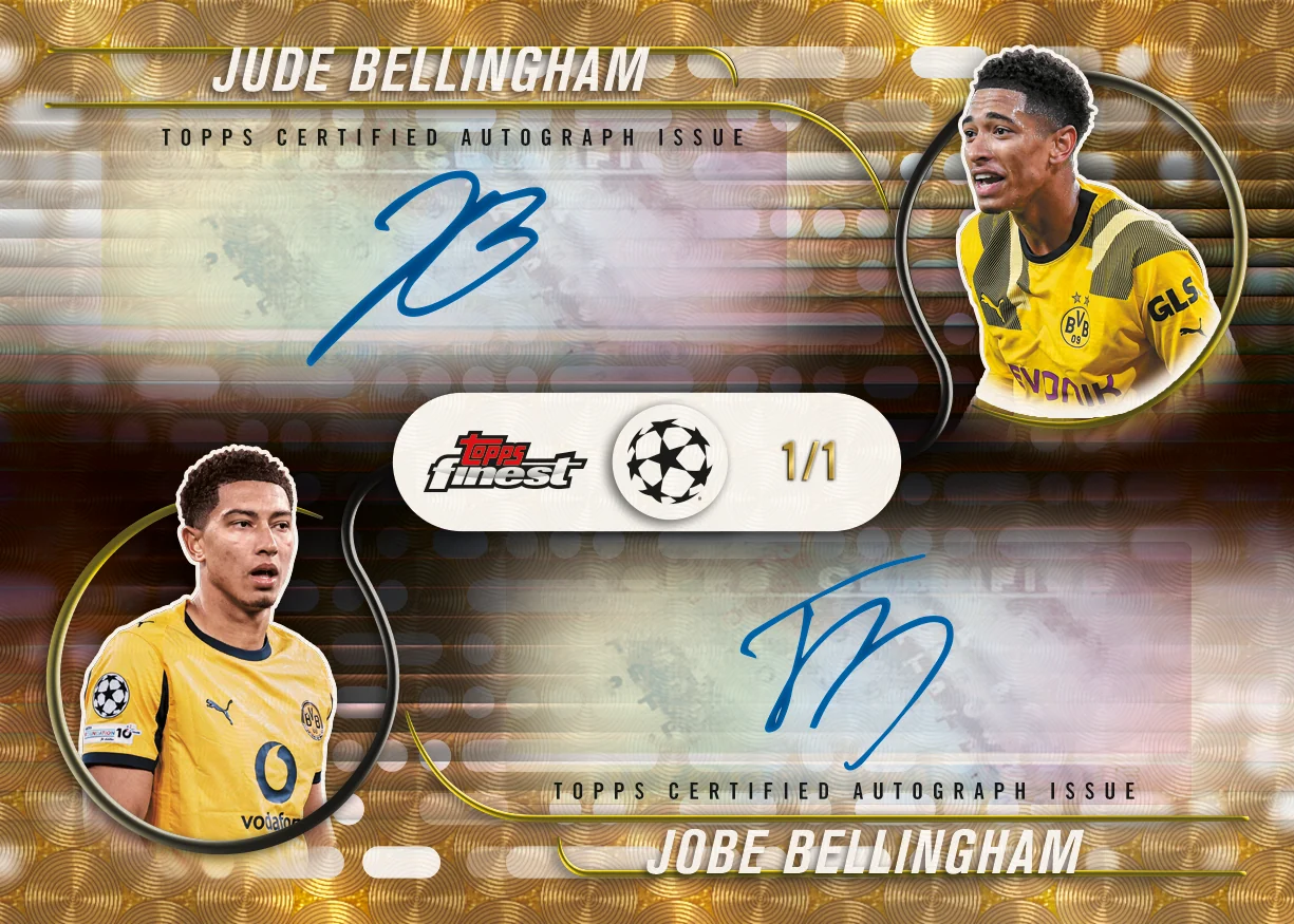 2025-26 Topps Finest UEFA Club Competitions Soccer Hobby Box - Image 6