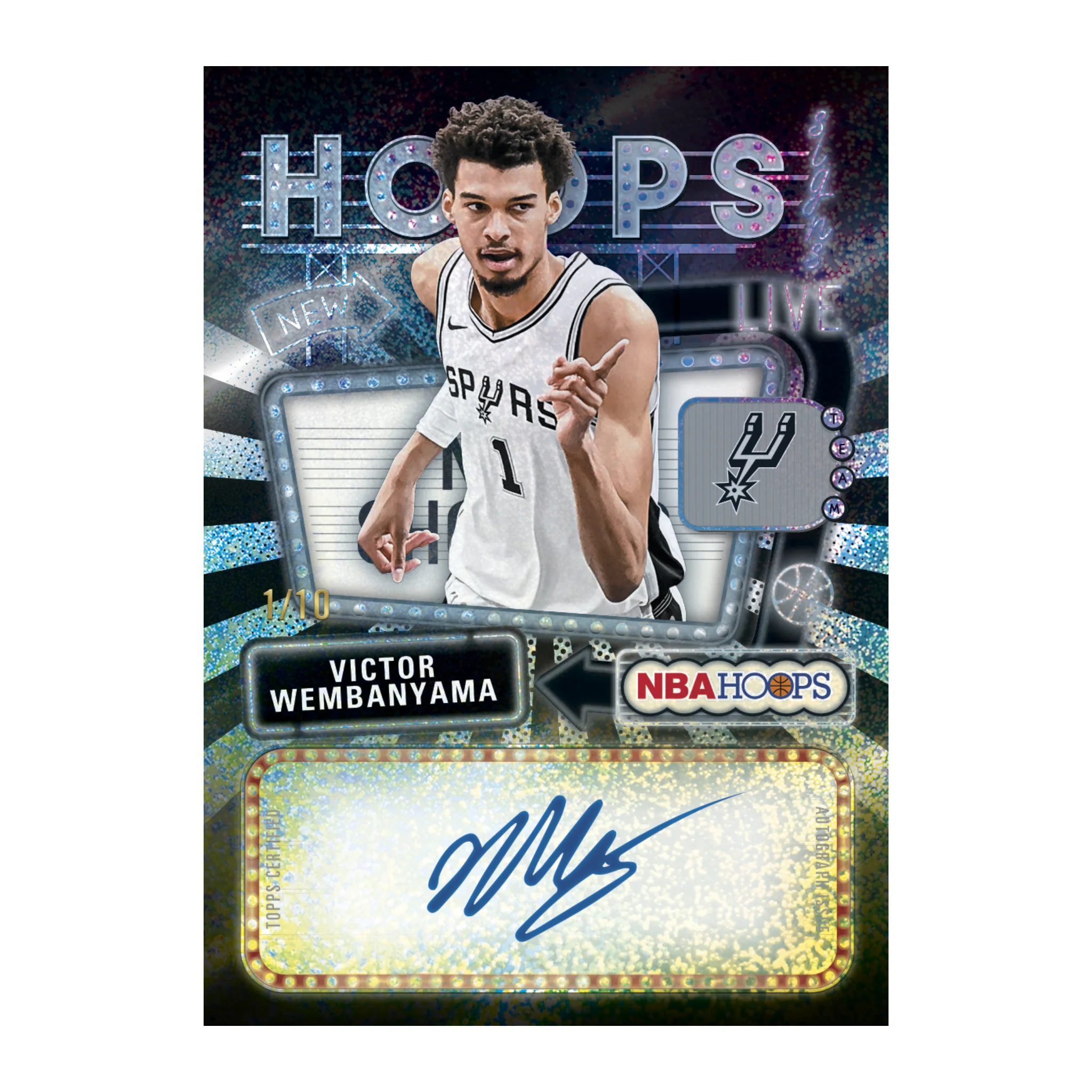 2025-26 Topps NBA Hoops Basketball Jumbo Box - Image 5