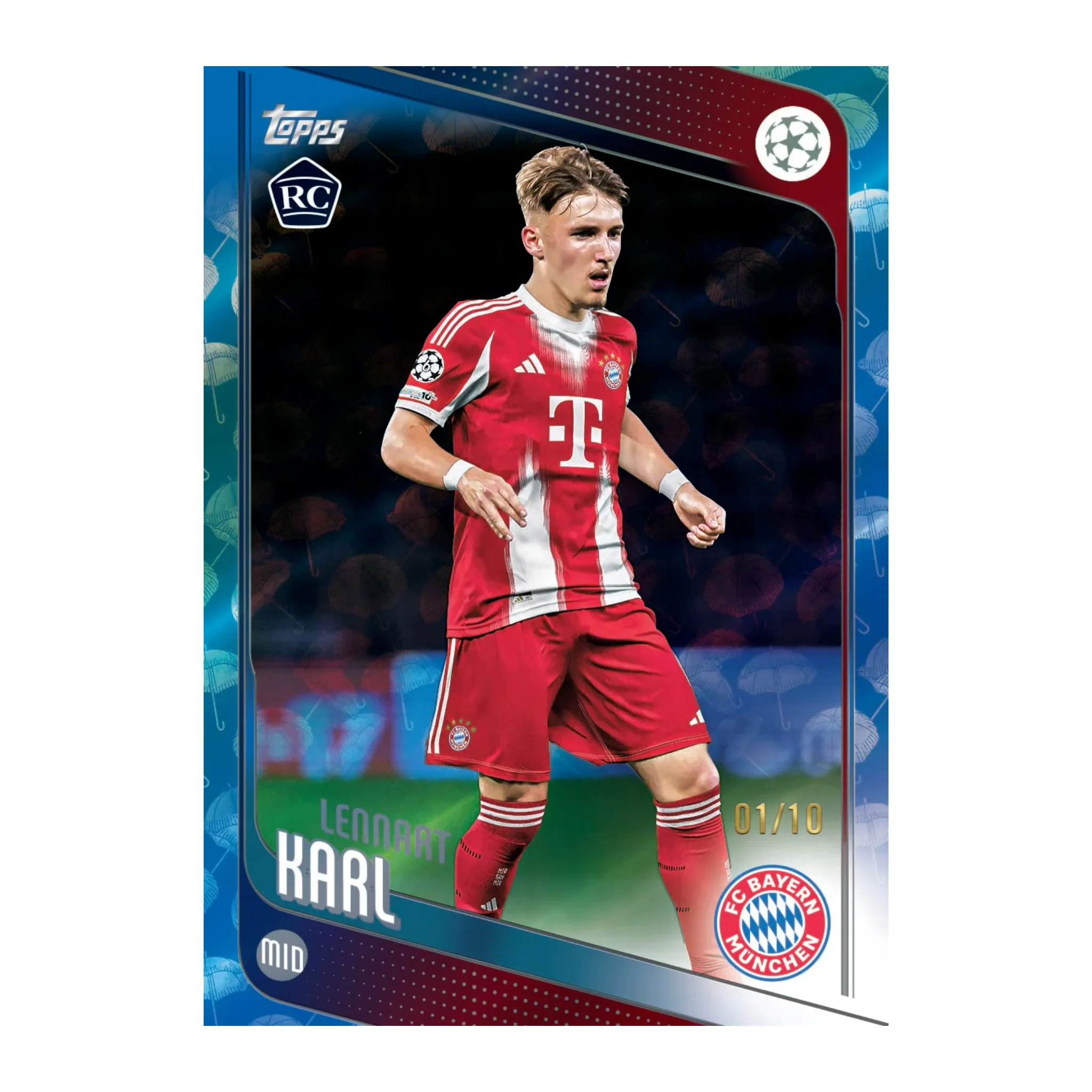 2025-26 Topps UEFA Club Competitions Soccer Spring Tin - Image 3