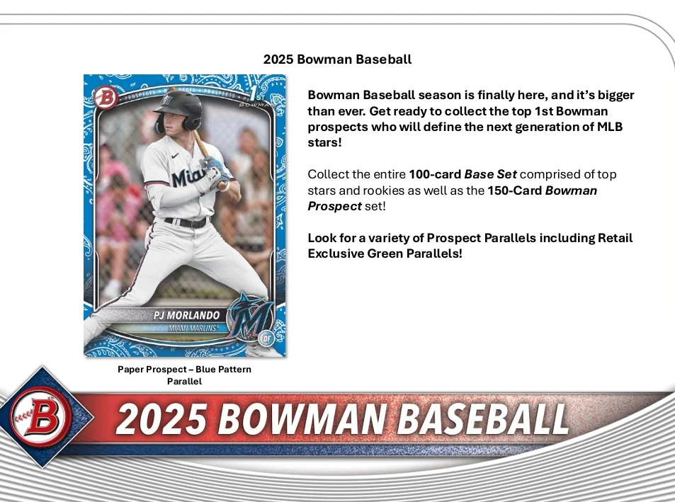 2025 Bowman Baseball Mega Box - Image 2