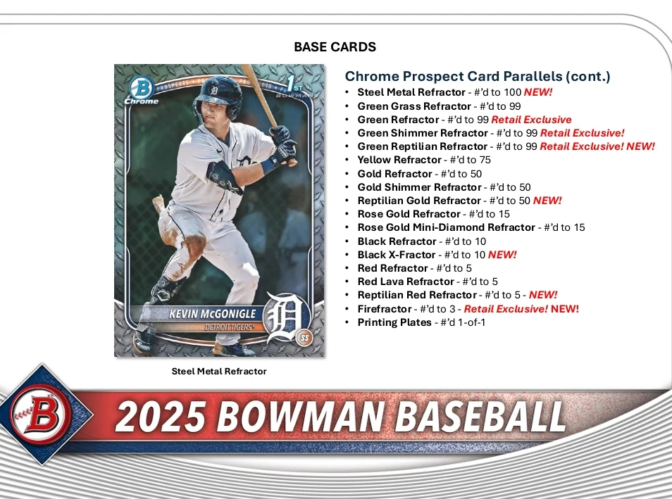 2025 Bowman Baseball Mega Box - Image 5