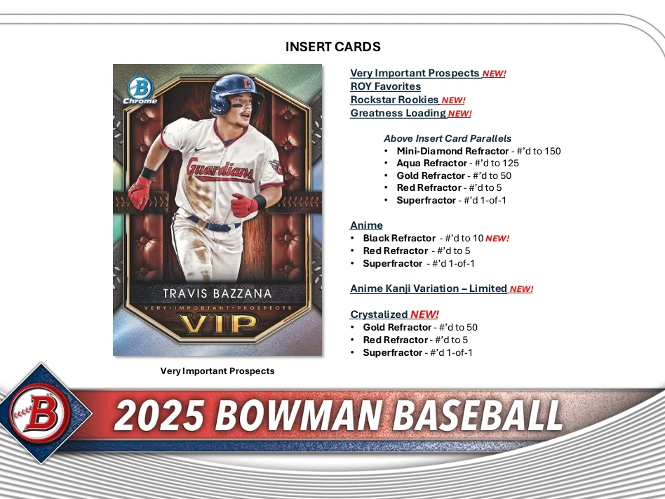 2025 Bowman Baseball Mega Box - Image 7