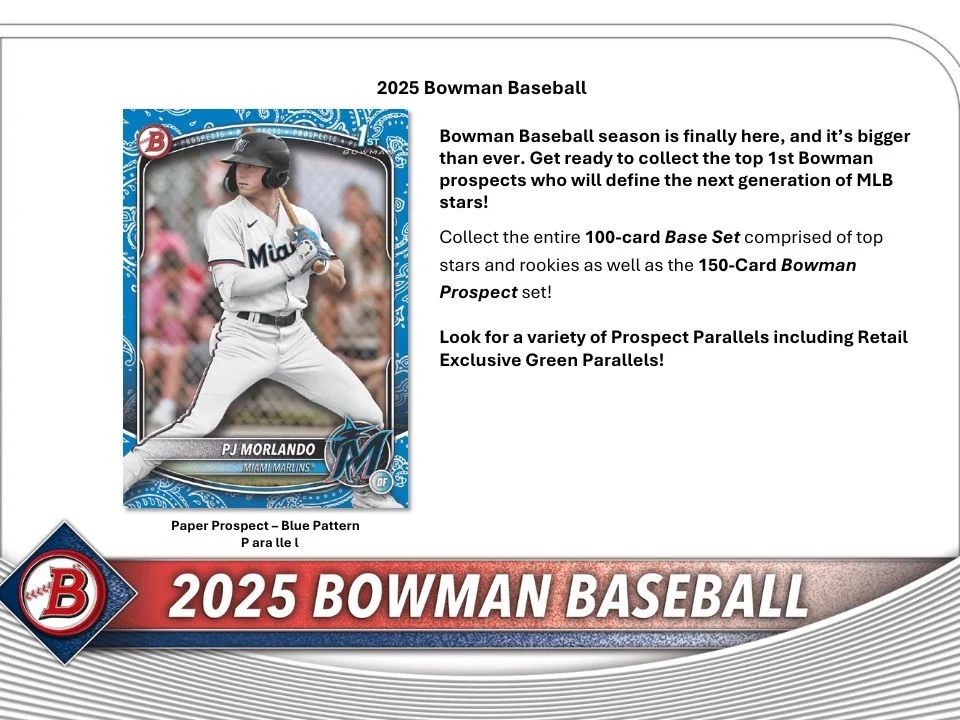 2025 Bowman Baseball Value Box - Image 2