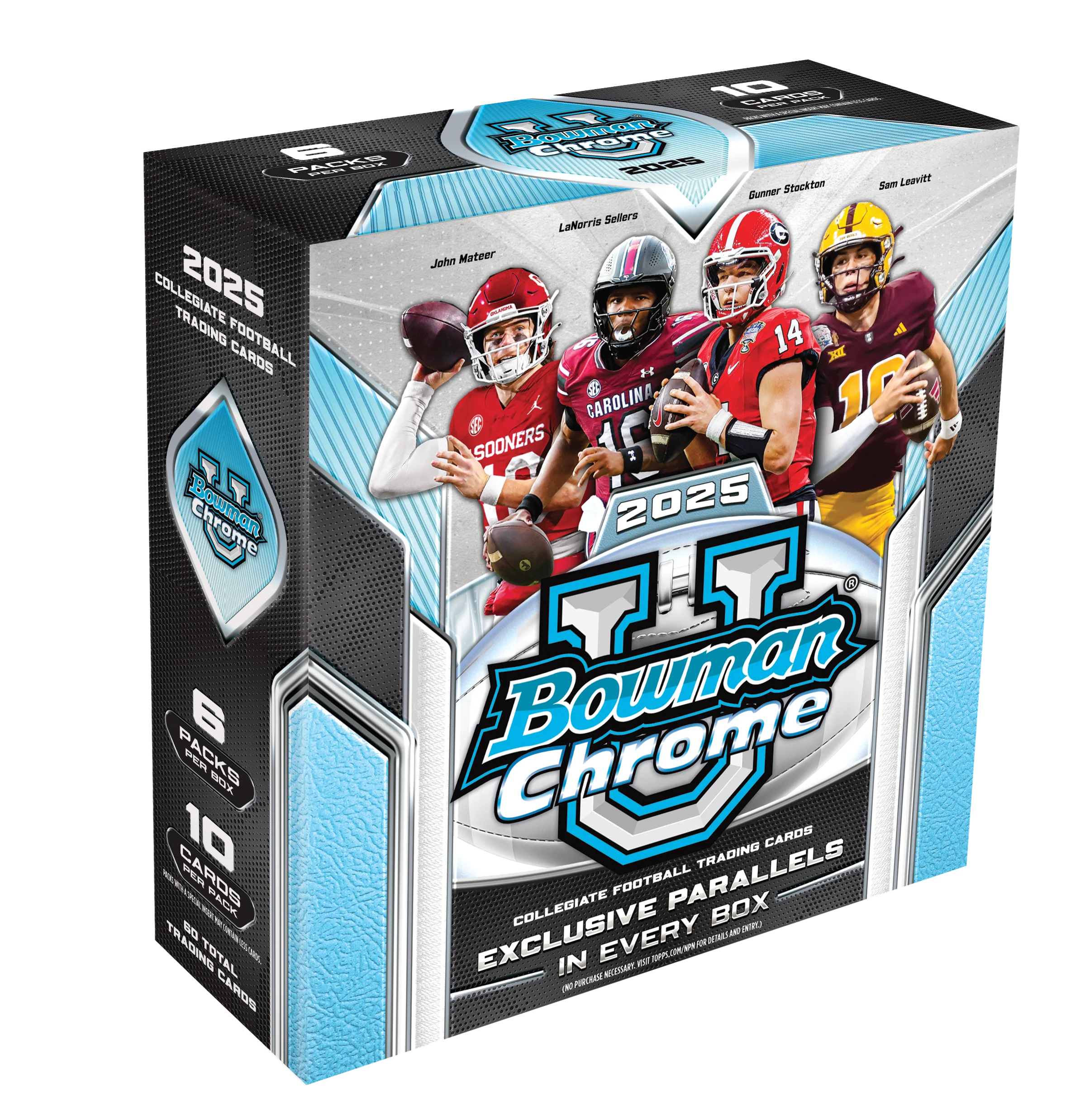2025 Bowman University Chrome Football Mega Box