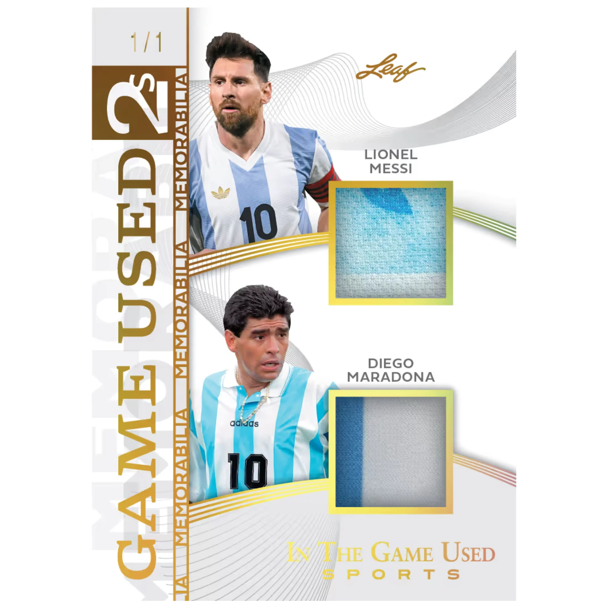 2025 Leaf In The Game Used Sports Hobby Box - Image 2