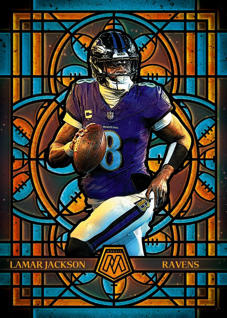 2025 Panini Mosaic Football Hobby Box - Image 6