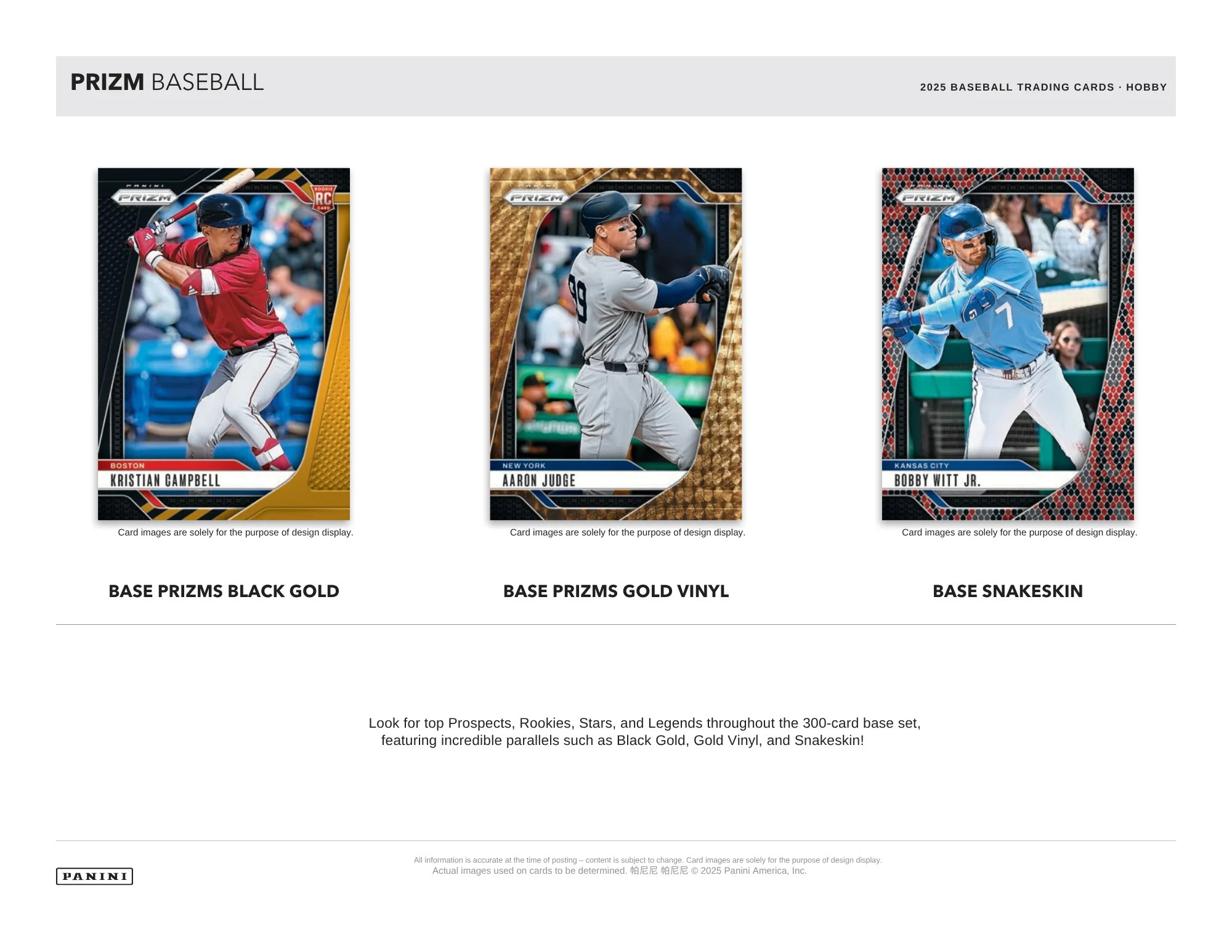 2025 Panini Prizm Baseball Hobby Box - Image 3