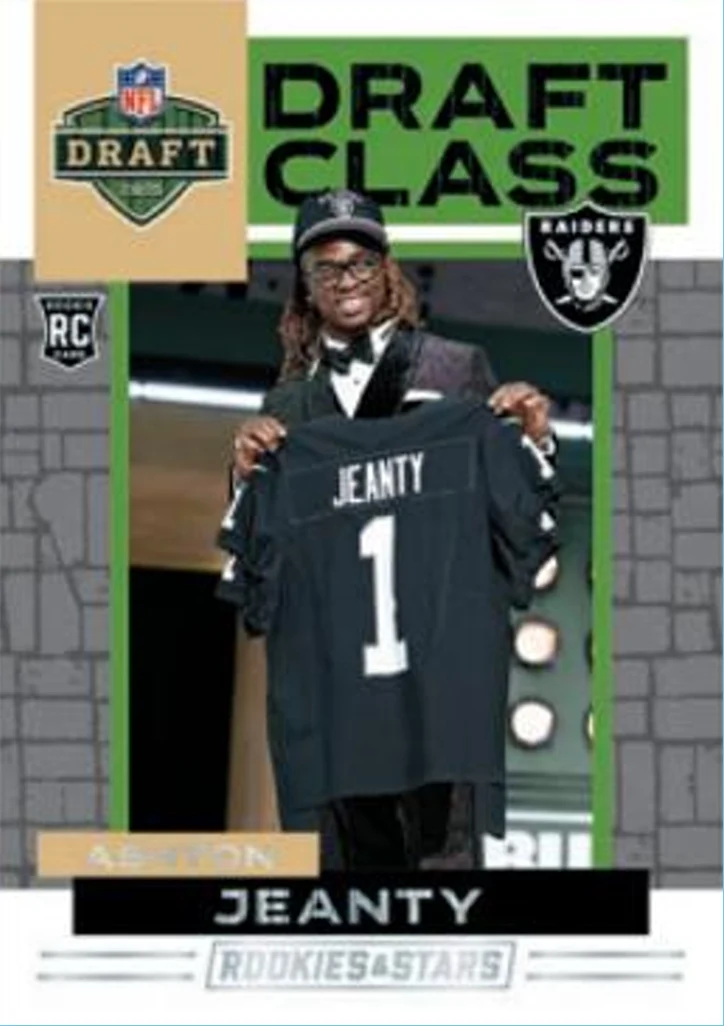 2025 Panini Rookies & Stars Football Hobby Gravity Feed Pack - Image 3