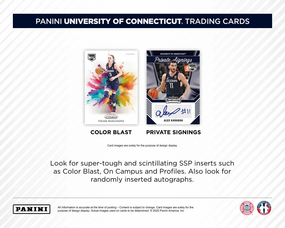 2025 Panini University of Connecticut Basketball Blaster Box - Image 4