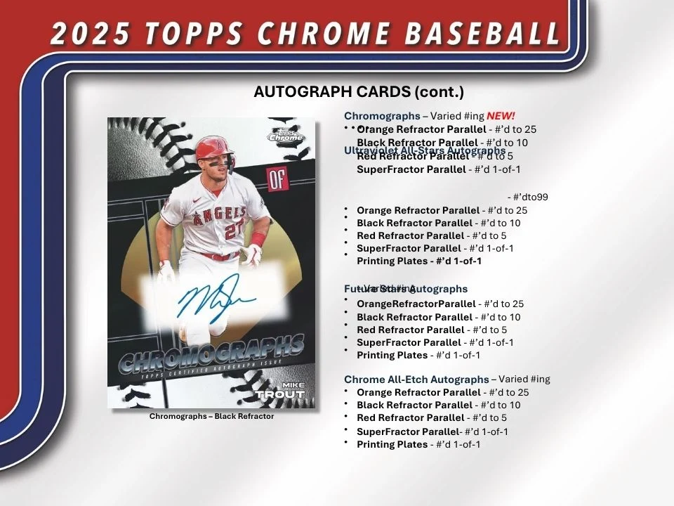 2025 Topps Chrome Baseball Hobby Box - Image 12